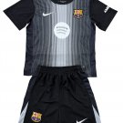 Barcelona Black Goalkeeper  Jersey Kit 25-26  Soccer