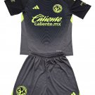 Club America Black Goalkeeper  Jersey Kit 25-26  Soccer