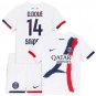 D.DOU&Atilde;� #14 Paris Saint Germain Away  Jersey Kit 25-26  Soccer