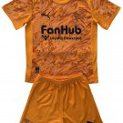 Derby County Orange Goalkeeper  Jersey Kit 25-26  Soccer