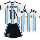 DI MARIA #11 Argentina Home World Cup Jersey Kit 26-27  Soccer  2026-2027