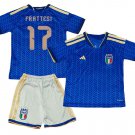 FRATTESI #17 Italy Home World Cup  Jersey Kit 26-27  Soccer  2026-2027