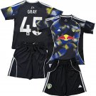 GRAY #45 Leeds United 3rd Third  Jersey Kit 25-26  Soccer