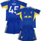 GRAY #45 Leeds United Away  Jersey Kit 25-26  Soccer