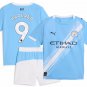 HAALAND #9 Manchester City Home  Jersey Kit 25-26  Soccer