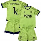 HERMANSEN #1 West Ham Green Goalkeeper  Jersey Kit 25-26  Soccer