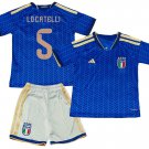 LOCATELLI #5 Italy Home World Cup  Jersey Kit 26-27  Soccer  2026-2027