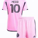 MESSI #10 Inter Miami Home Pink  Jersey Kit 24-25  Soccer  2024-2025