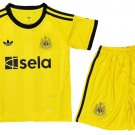 Newcastle United Yellow Goalkeeper  Jersey Kit 25-26  Soccer