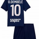 O.DEMBÉLÉ #10 Paris Saint Germain Home  Jersey Kit 25-26  Soccer