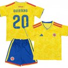 QUINTERO #20 Colombia Home World Cup  Jersey Kit 26-27  Soccer  2026-2027