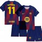 RAPHINHA #11 Barcelona Home  Jersey Kit 25-26  Soccer