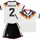 RÜDIGER #2 Germany Home World Cup  Jersey Kit 26-27  Soccer  2026-2027