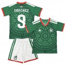 SANCHEZ #9 Mexico Home World Cup  Jersey Kit 26-27  Soccer  2026-2027