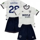 SOUČEK #28 West Ham United Away  Jersey Kit 25-26  Soccer