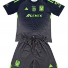 Tigres UANL Black Goalkeeper  Jersey Kit 25-26  Soccer