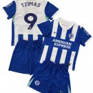 TZIMAS #9 Brighton & Hove Home  Jersey Kit 25-26  Soccer