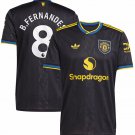 B.FERNANDES #8 Manchester United Men 3rd Third Home  Jersey 25-26 Soccer