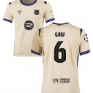 GAVI #6 Barcelona Men Away  Jersey 25-26 Soccer