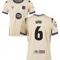 GAVI #6 Barcelona Men Away  Jersey 25-26 Soccer