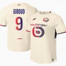 GIROUD #9 LOSC Lille Away  Jersey 25-26 Soccer
