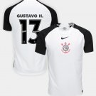 GUSTAVO H. #13 Corinthians Paulista Men Home  Jersey 25-26 Soccer