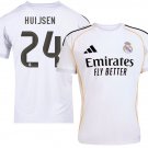 HUIJSEN #24 Real Madrid Men Home  Jersey 25-26 Soccer