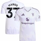 MAINOO #37 Manchester United Men Away Home  Jersey 25-26 Soccer