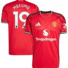MBEUMO #19 Manchester United Men Home  Jersey 25-26 Soccer