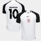 MEMPHIS #10 Corinthians Paulista Men Home  Jersey 25-26 Soccer