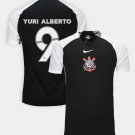 YURI ALBERTO #9 Corinthians Paulista Men Away  Jersey 25-26 Soccer