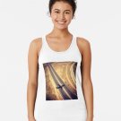 Plane Crossing Racerback Tank Top