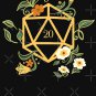 Plant Lovers Polyhedral D20 Dice Tabletop Rpg Racerback Tank Top