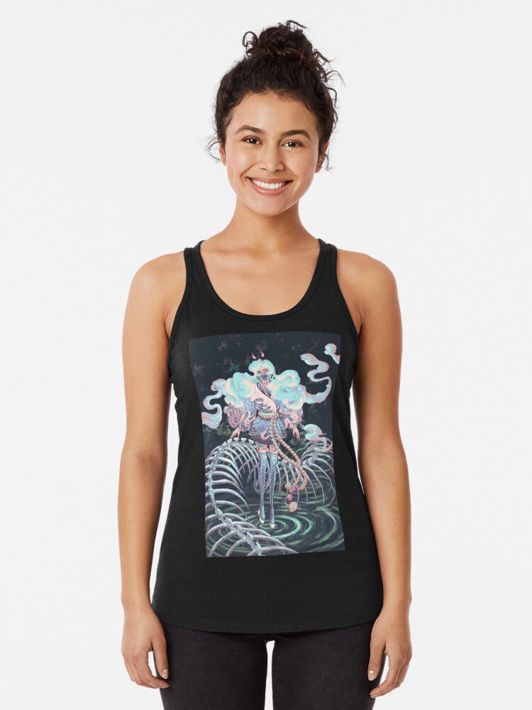 Poison Cloud Racerback Tank Top