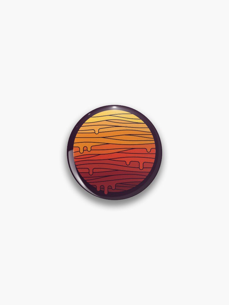Heat Wave Pin