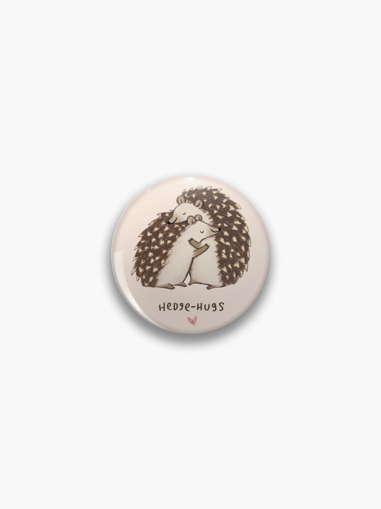 Hedge-hugs Pin