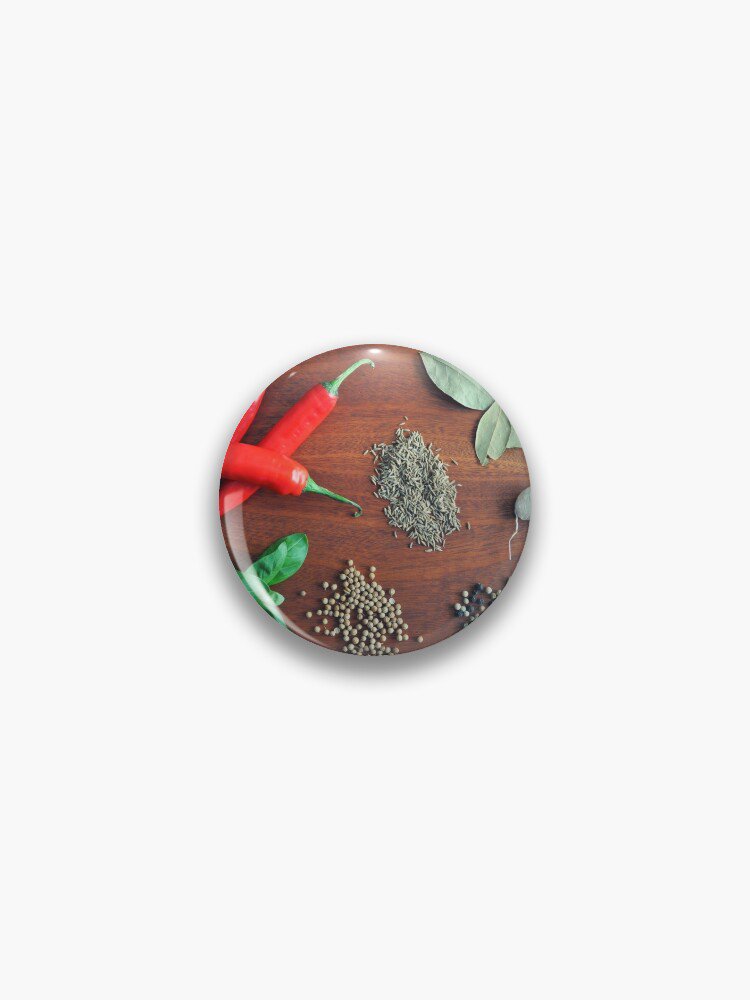 Herbs and Spices Pin
