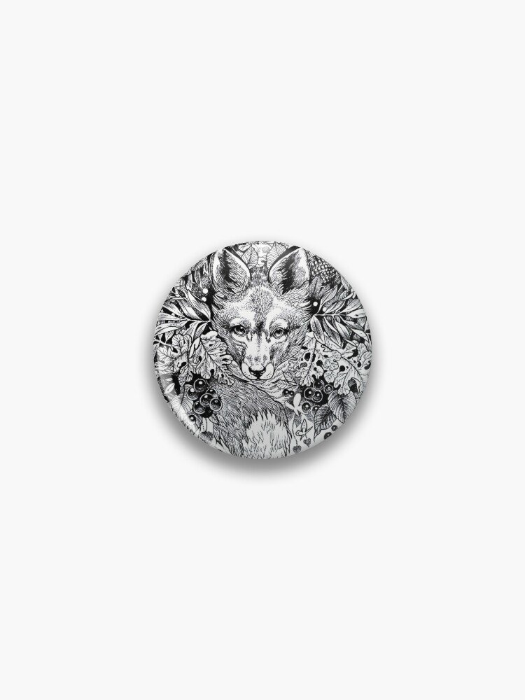 Hidden fox  Pin