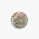 Holiday Triceratops  Festive Dinosaur  Christmas Colors Pin