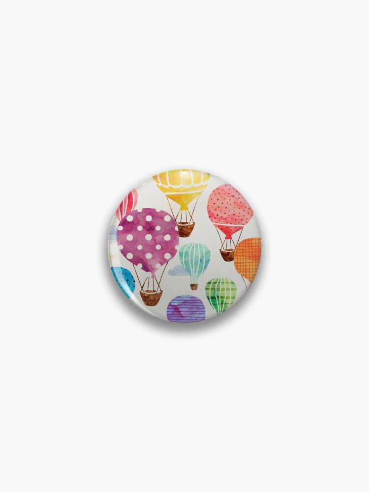 Hot Air Balloon Pin