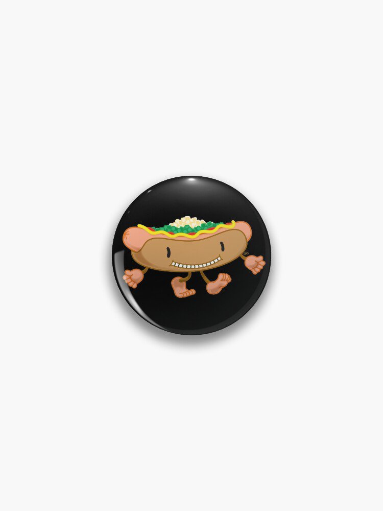 Hot Dog! Pin
