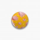 hydrangea polka Pin