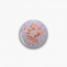 Hyenas in lavender Pin