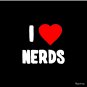 I Love Nerds Pin