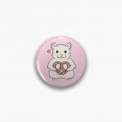 I love you more than this hamster loves pretzels  Nikury Pin