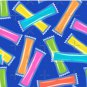 ice pops - bright blue Pin