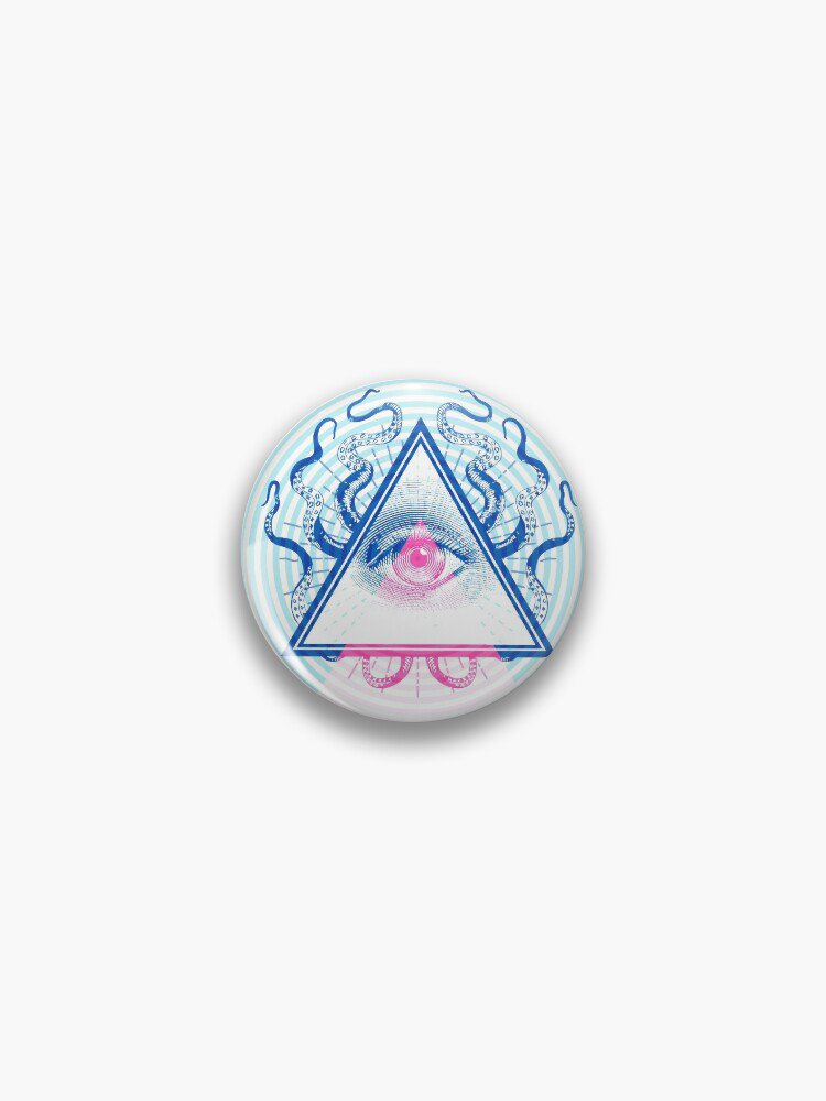 Illuminati Pop Pin