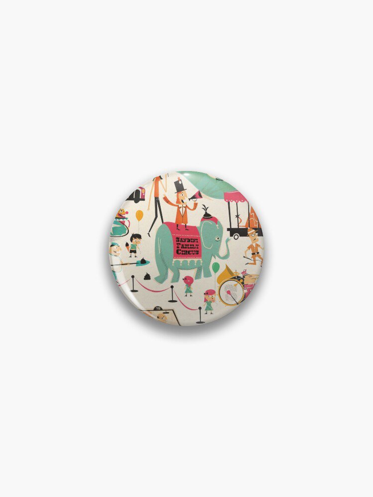 Ivan's Circus Pin