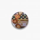 Janda Wean Autumn Garden - Mixed medium collage Pin