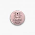 Jane Austen My Courage Always Rises Quote Book Club Literary Gift Pin
